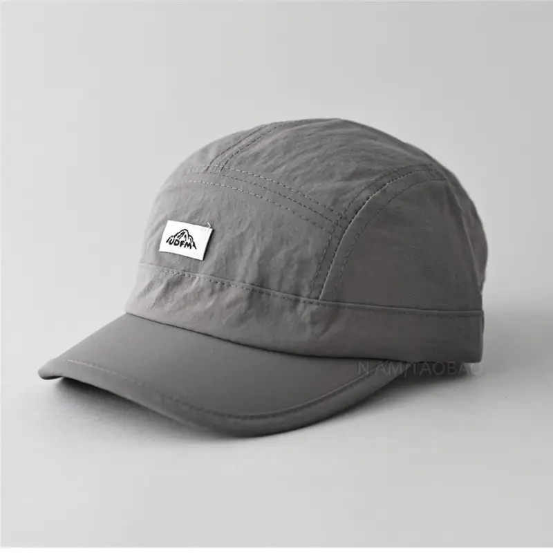 Men's Beige Baseball Cap with Logo - Image 7