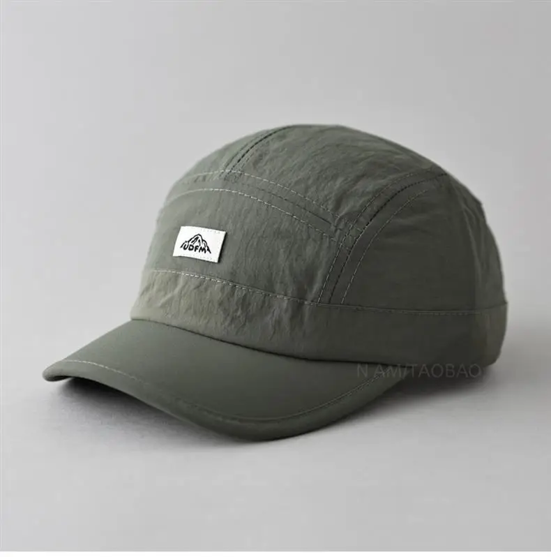 Men's Beige Baseball Cap with Logo — feature 2
