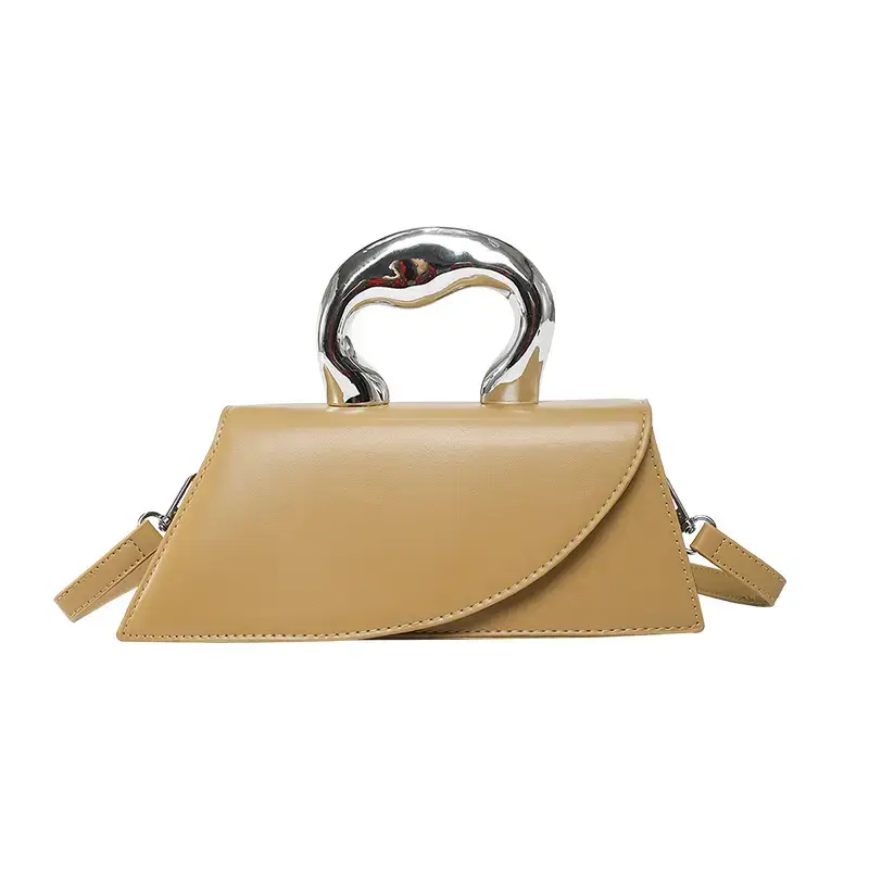 Light Blue Trapezoidal Women's Handbag 2025 Spring Summer - Image 3