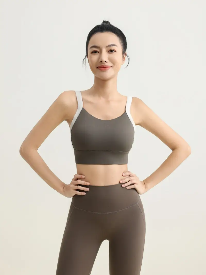 Popular V-Shaped Backless Plus-Size Sports Bra Quick-Dry Fitness Tank Top Yoga Bra for Women High-Intensity Workouts — feature 10