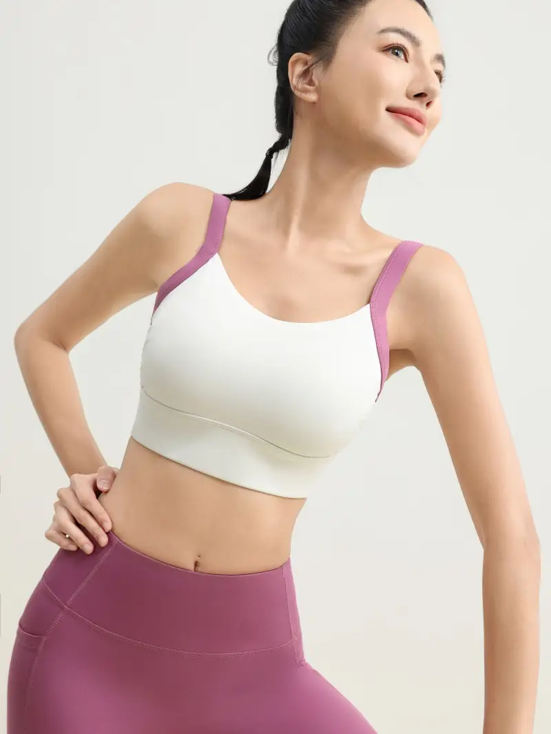 Popular V-Shaped Backless Plus-Size Sports Bra Quick-Dry Fitness Tank Top Yoga Bra for Women High-Intensity Workouts — feature 5