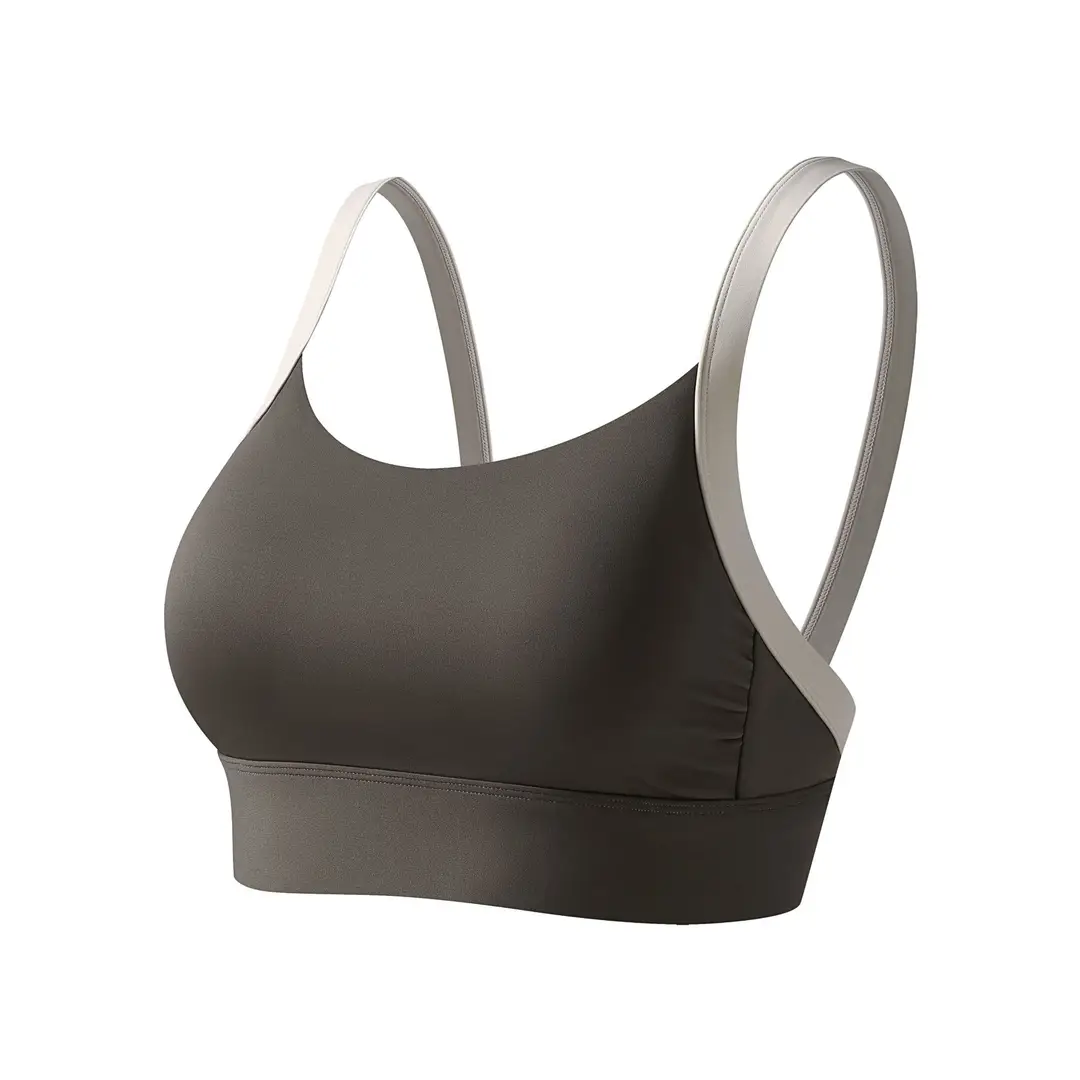 Popular V-Shaped Backless Plus-Size Sports Bra Quick-Dry Fitness Tank Top Yoga Bra for Women High-Intensity Workouts