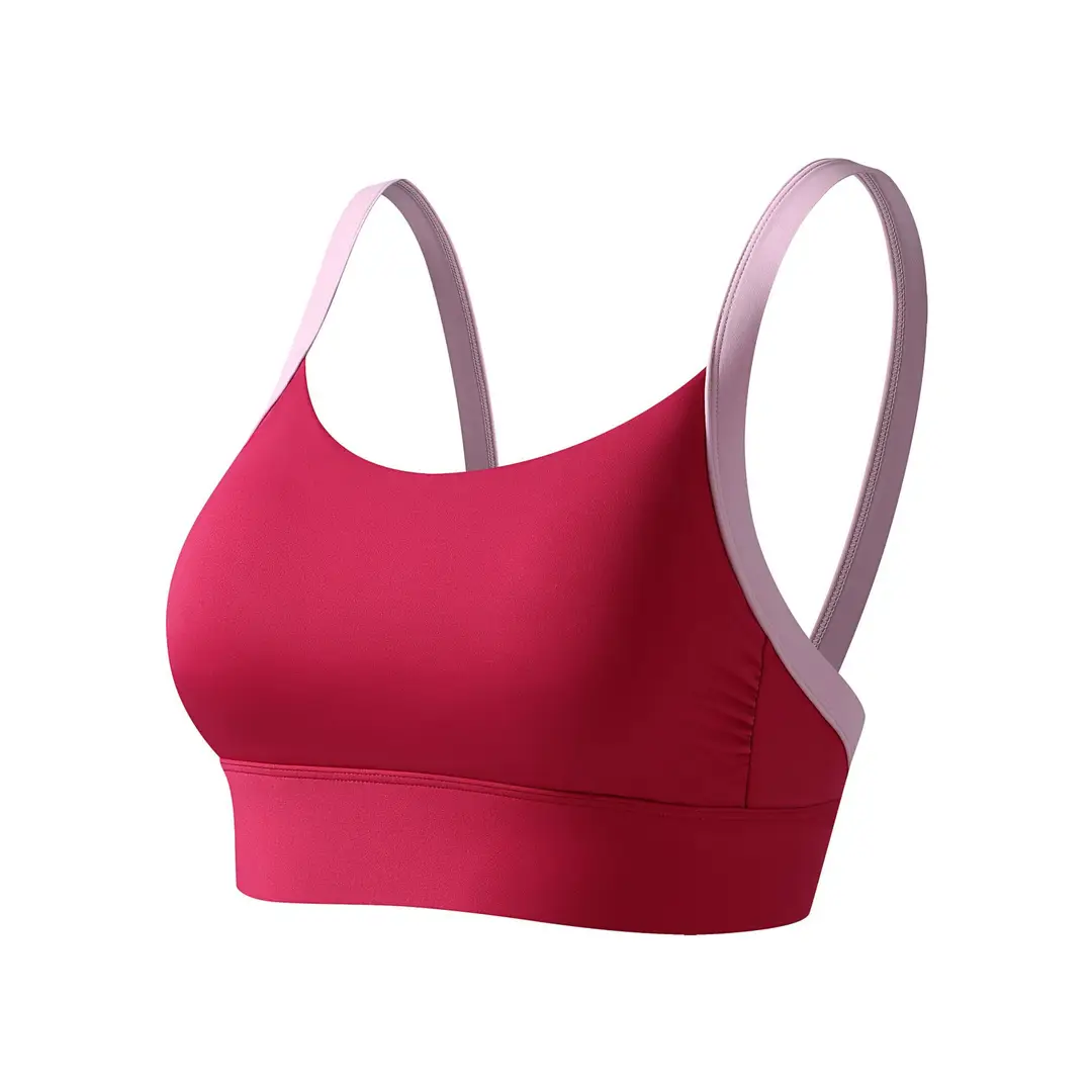 Popular V-Shaped Backless Plus-Size Sports Bra Quick-Dry Fitness Tank Top Yoga Bra for Women High-Intensity Workouts