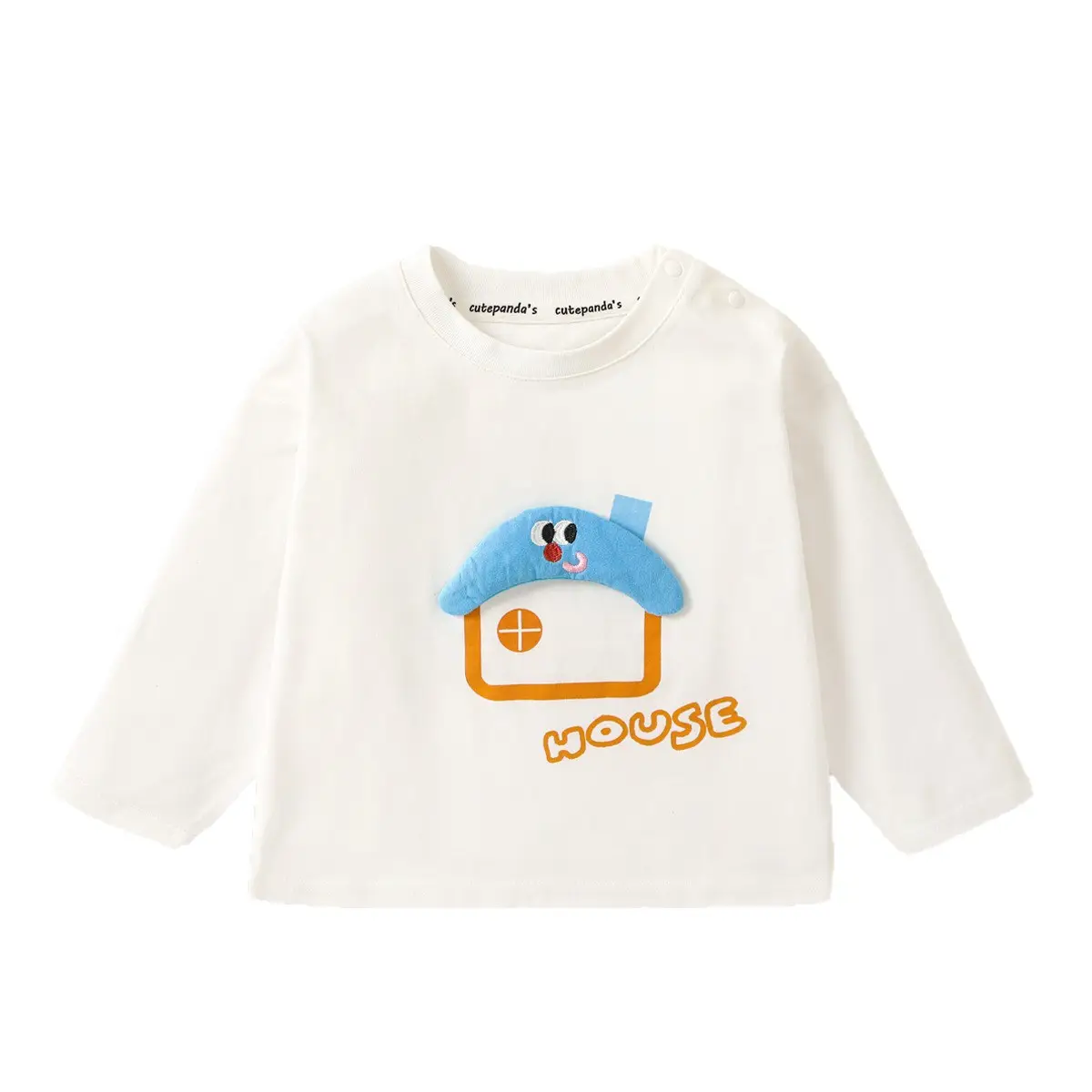 Boys' Purple Cutepanda 7A Antibacterial T-Shirt