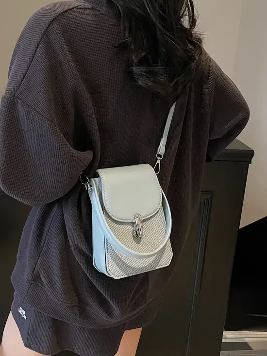 Beige Portable Phone Shoulder Bag for Women 2025 - Image 7