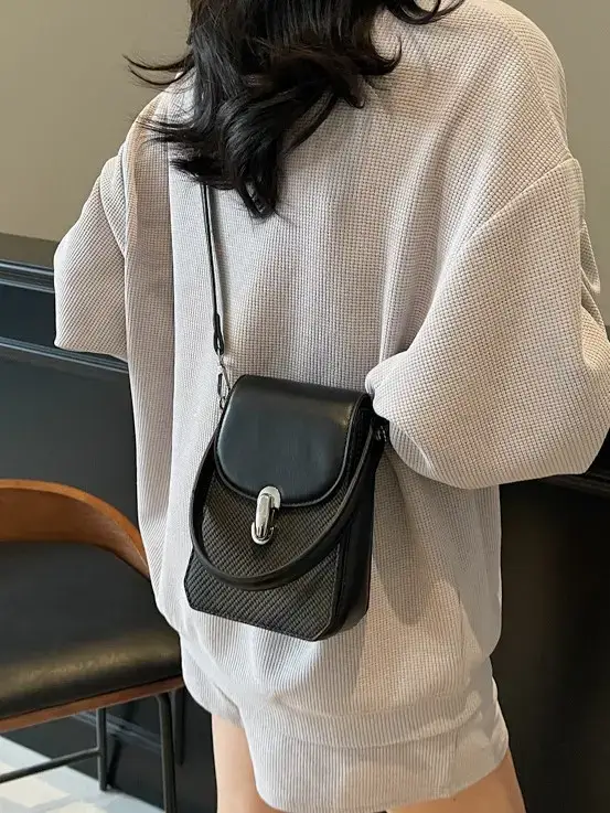 Beige Portable Phone Shoulder Bag for Women 2025 - Image 8