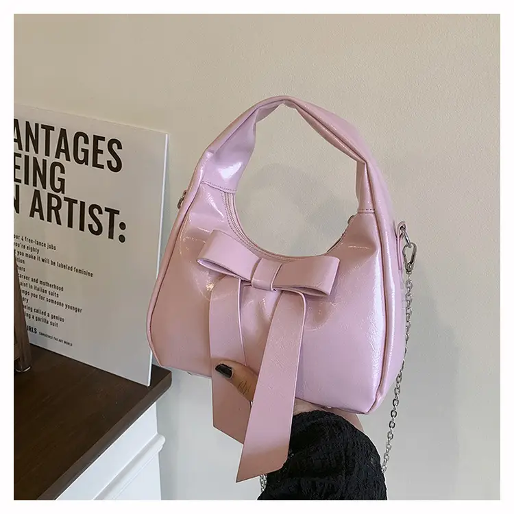 Silver Bow Shoulder Bag for Women 2025 — feature 23