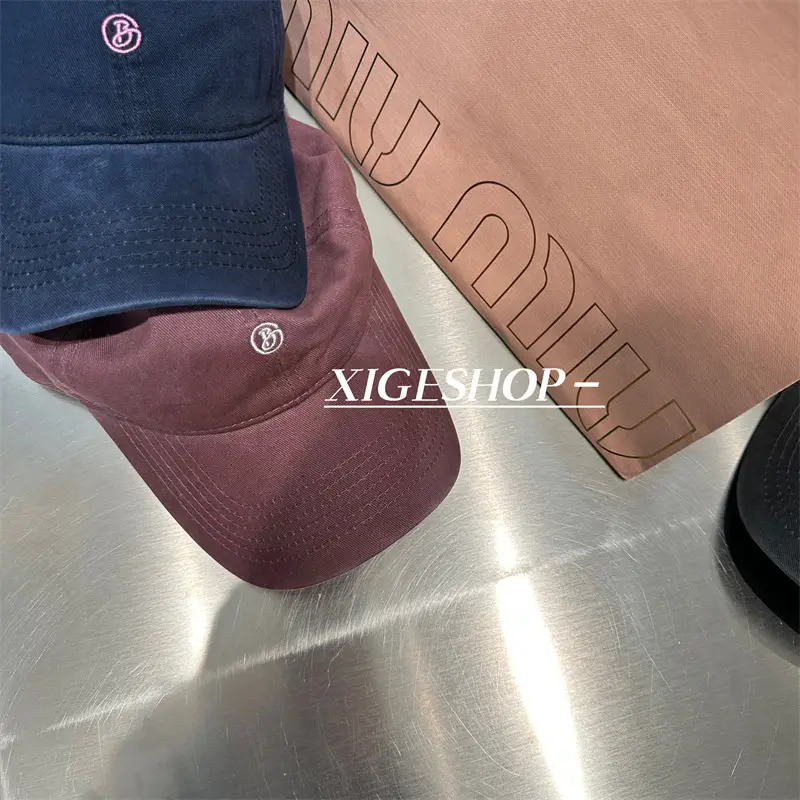 Women's Maroon Letter Embroidered Baseball Cap — feature 19