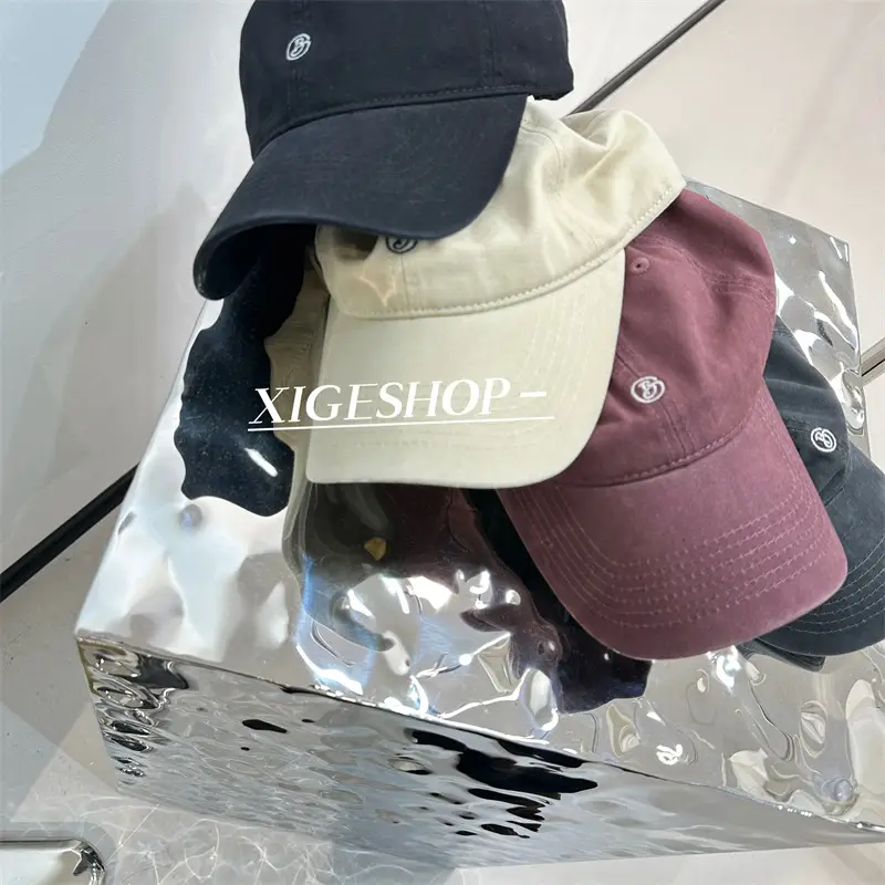 Women's Maroon Letter Embroidered Baseball Cap — feature 21