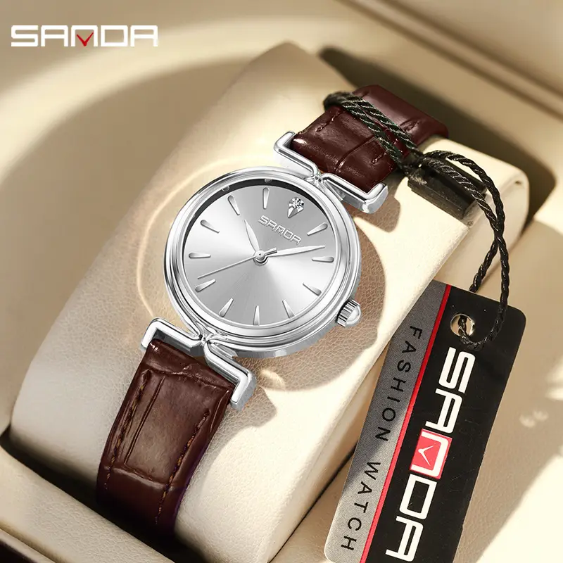 Sanda Women's Stainless Steel Mesh Watch Classic Design