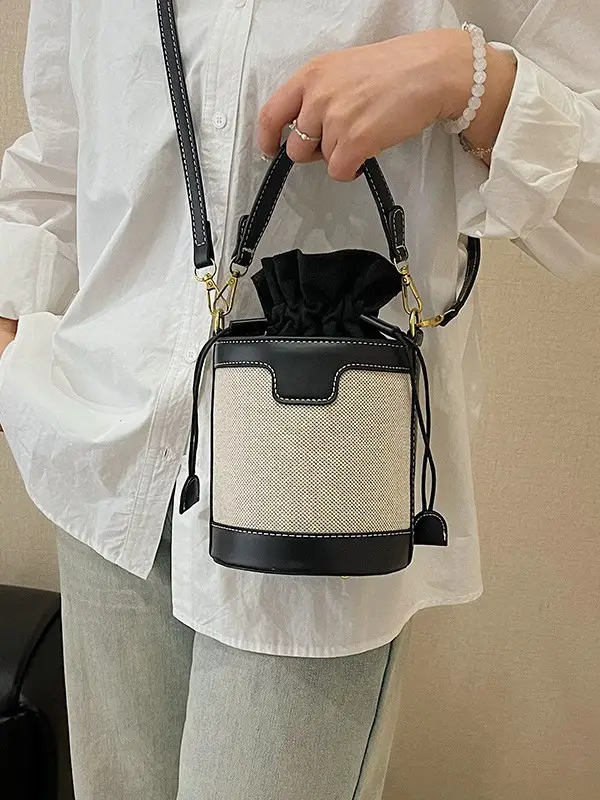 Women's Contrast Color Crossbody Bag 2026 New Style - Image 7