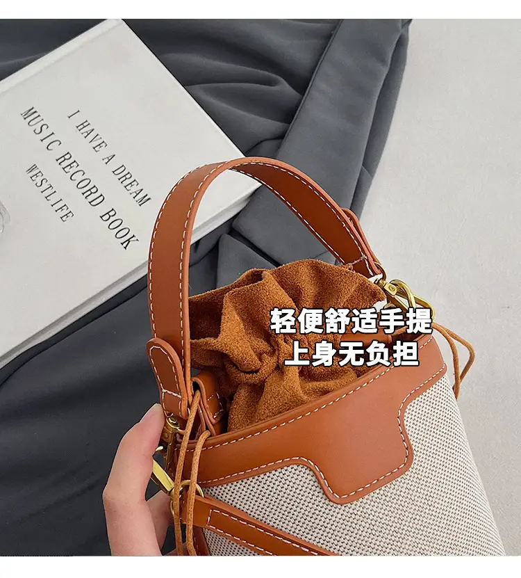 Women's Contrast Color Crossbody Bag 2026 New Style — feature 12
