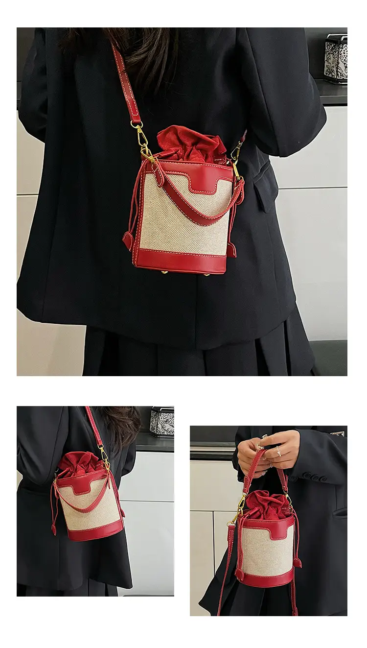Women's Contrast Color Crossbody Bag 2026 New Style — feature 14