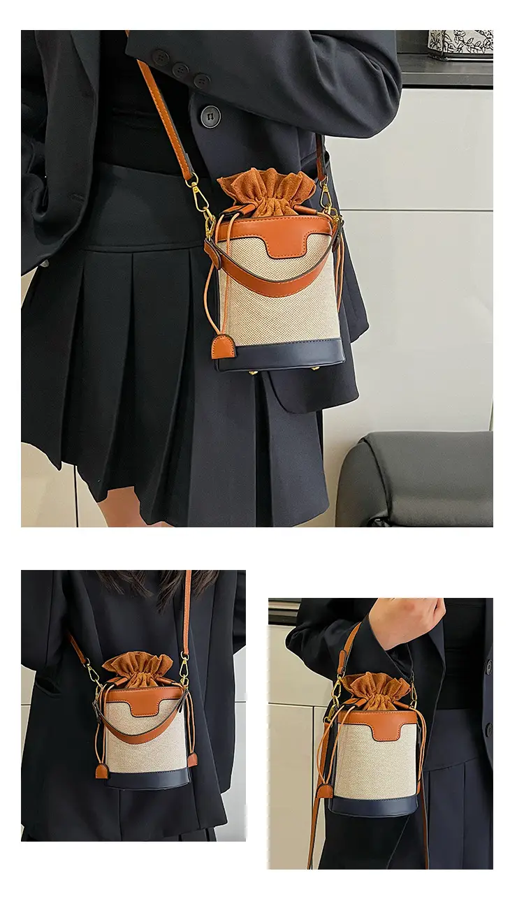 Women's Contrast Color Crossbody Bag 2026 New Style — feature 15