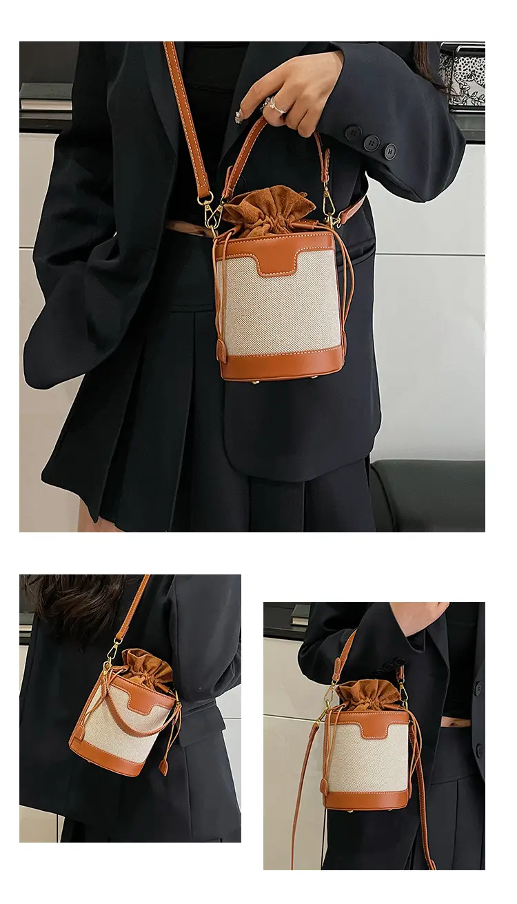 Women's Contrast Color Crossbody Bag 2026 New Style — feature 17