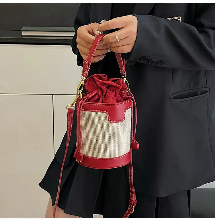 Women's Contrast Color Crossbody Bag 2026 New Style — feature 35