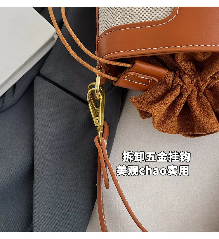 Women's Contrast Color Crossbody Bag 2026 New Style — feature 8