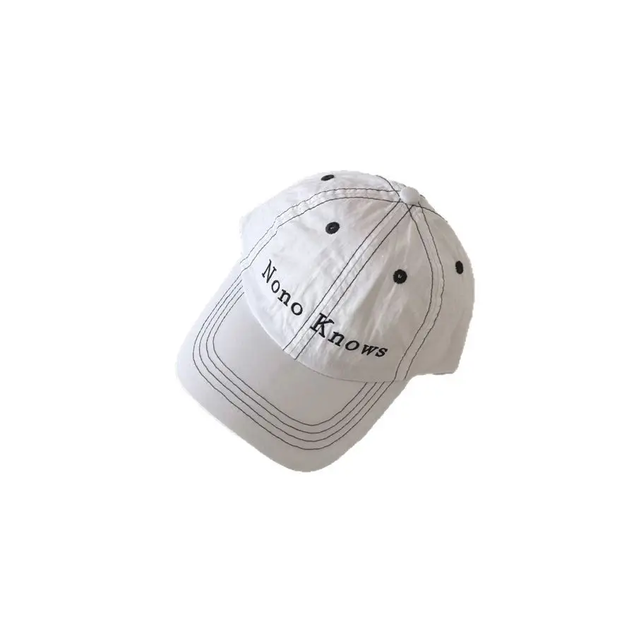 Nono Knows White Kids Baseball Cap 2026 - Image 6