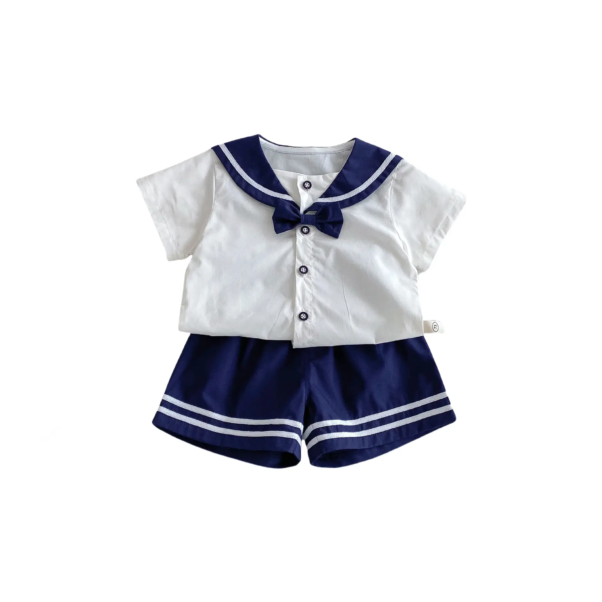 Navy Blue Kids T-Shirt 2026 Summer for Girls - Image 8