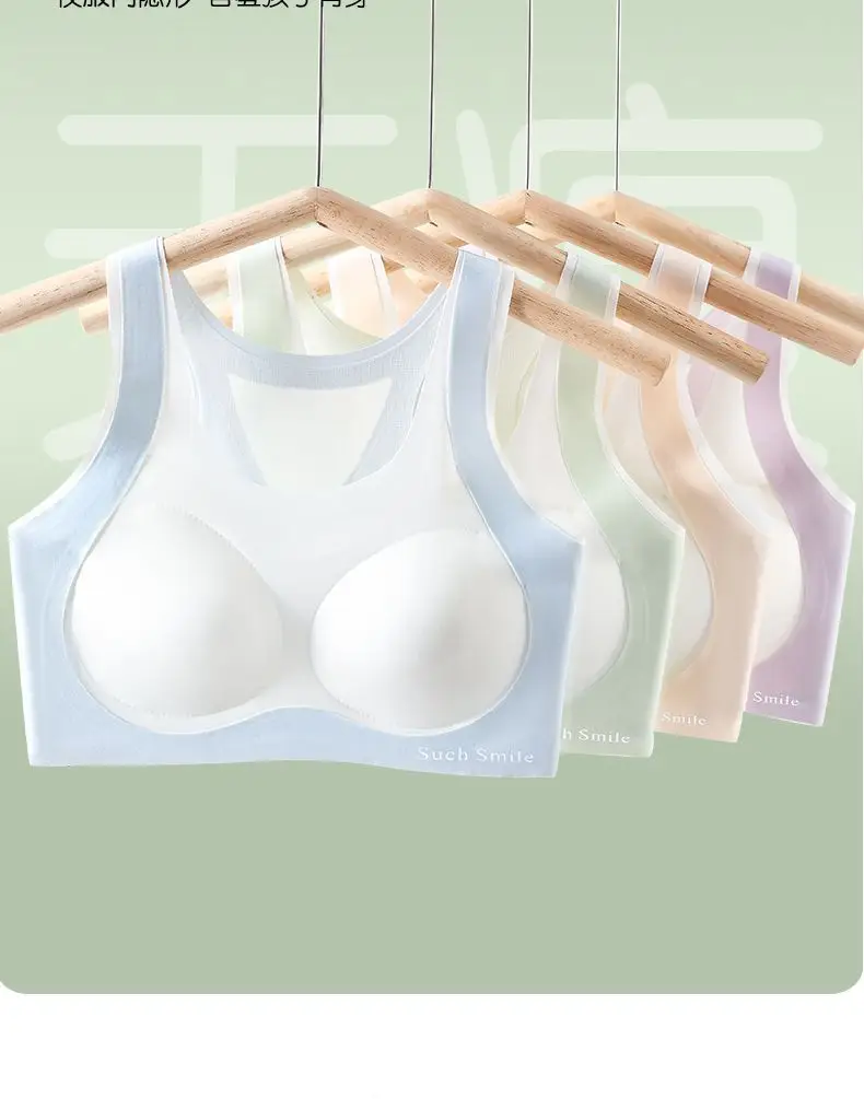 Memories of Junior Senior high school Students Girls Bra Sports Vest Girls Girls Developmental Underwear Teenagers — feature 20