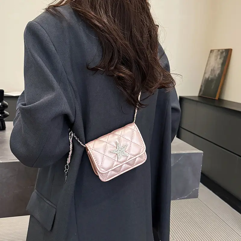 Pink Star Crossbody Bag for Women 2025 - Image 9