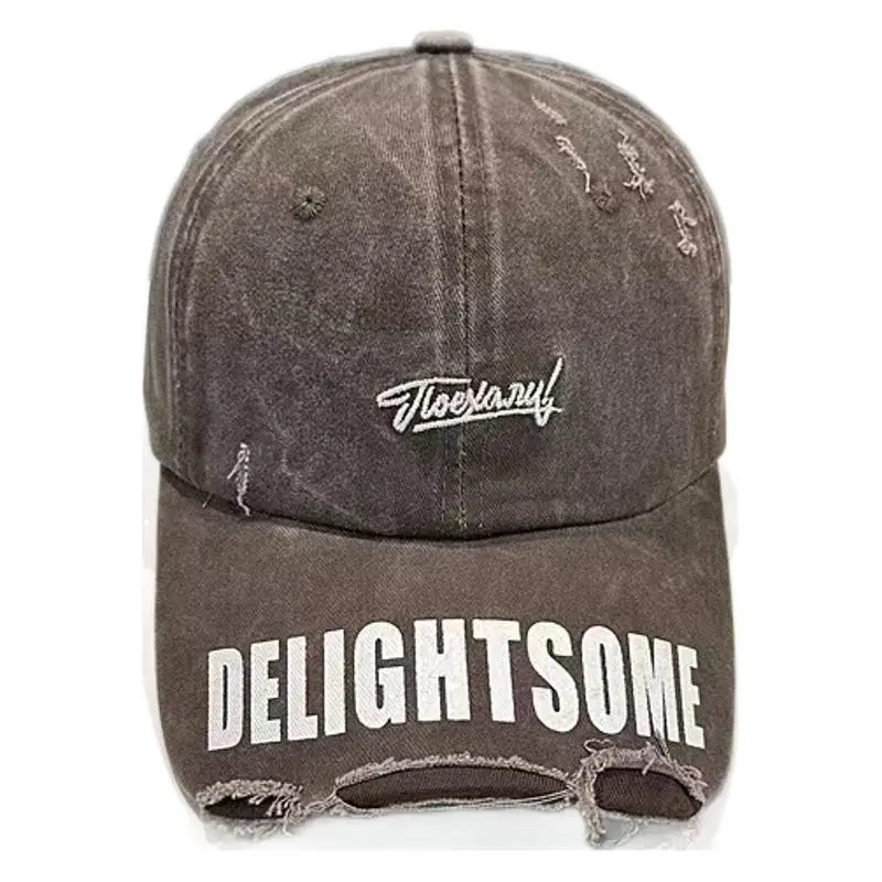 Vintage American Style Women's Baseball Cap with Alphabet & Duckling Tongue - Image 10
