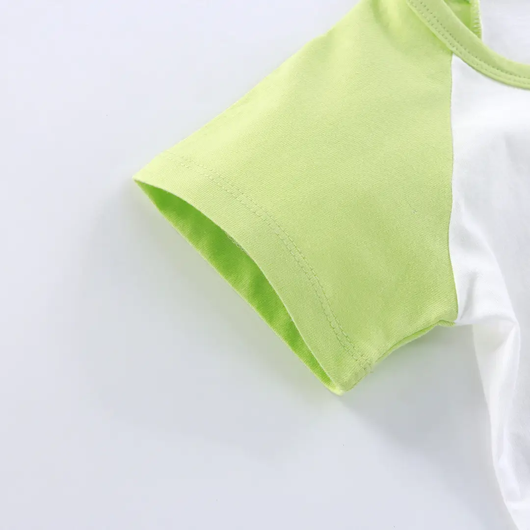 Children's Cartoon T-Shirt Shorts Set Pure Cotton Summer — feature 9