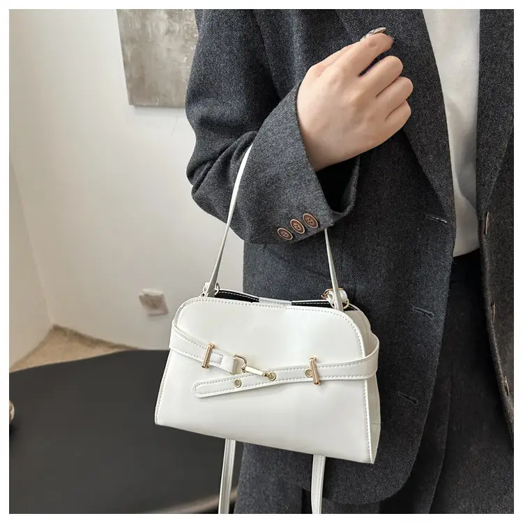 White Shell Shoulder Bag for Women Spring Summer — feature 10