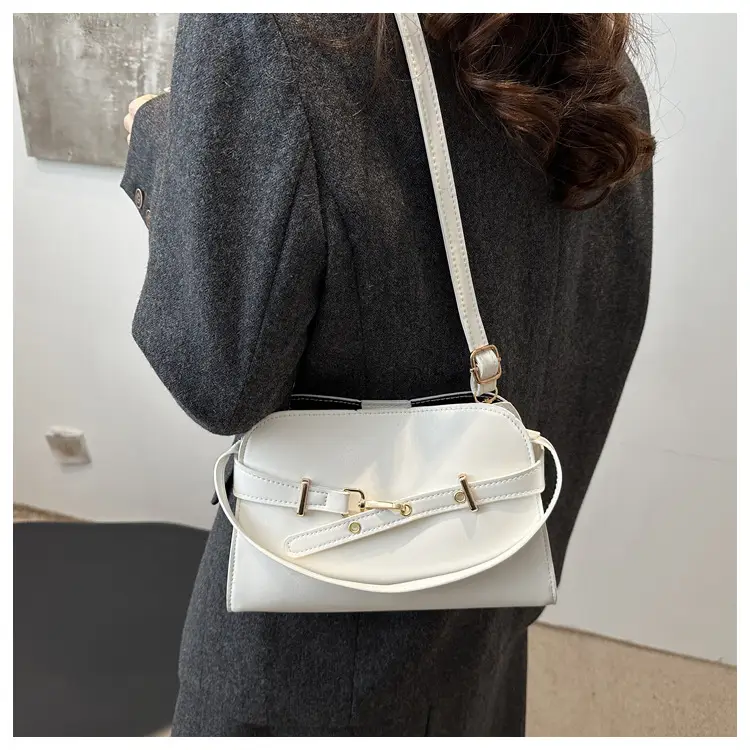 White Shell Shoulder Bag for Women Spring Summer — feature 11