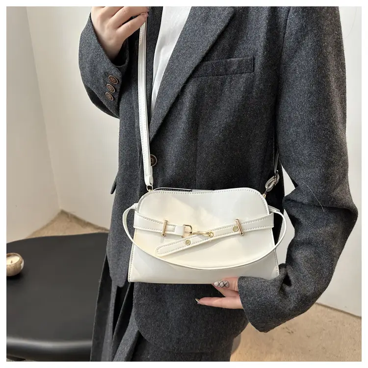 White Shell Shoulder Bag for Women Spring Summer — feature 12
