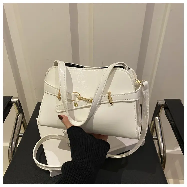 White Shell Shoulder Bag for Women Spring Summer — feature 23