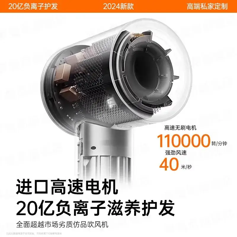 High-Speed Hair Dryer with Negative Ion Technology