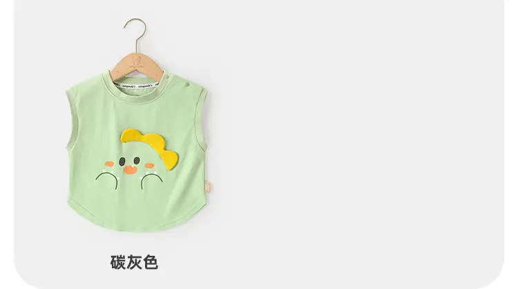 Kaka Panda Girls Sleeveless Vest Summer Top — feature 13