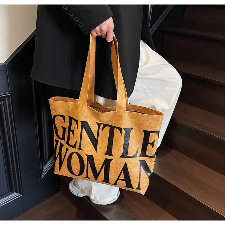 Gentle Woman Printed Large Capacity Tote Bag — feature 23