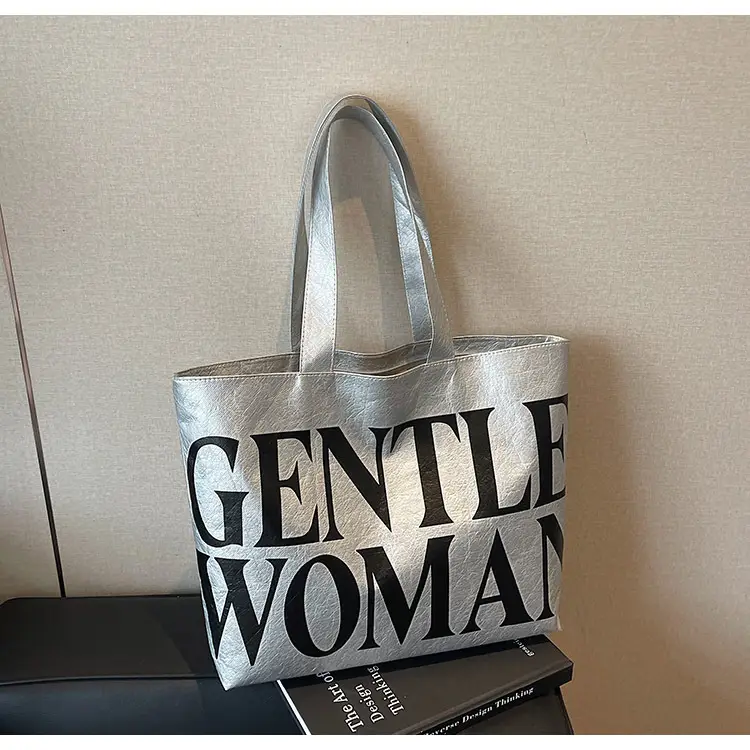 Gentle Woman Printed Large Capacity Tote Bag — feature 33