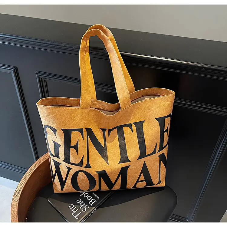 Gentle Woman Printed Large Capacity Tote Bag — feature 36