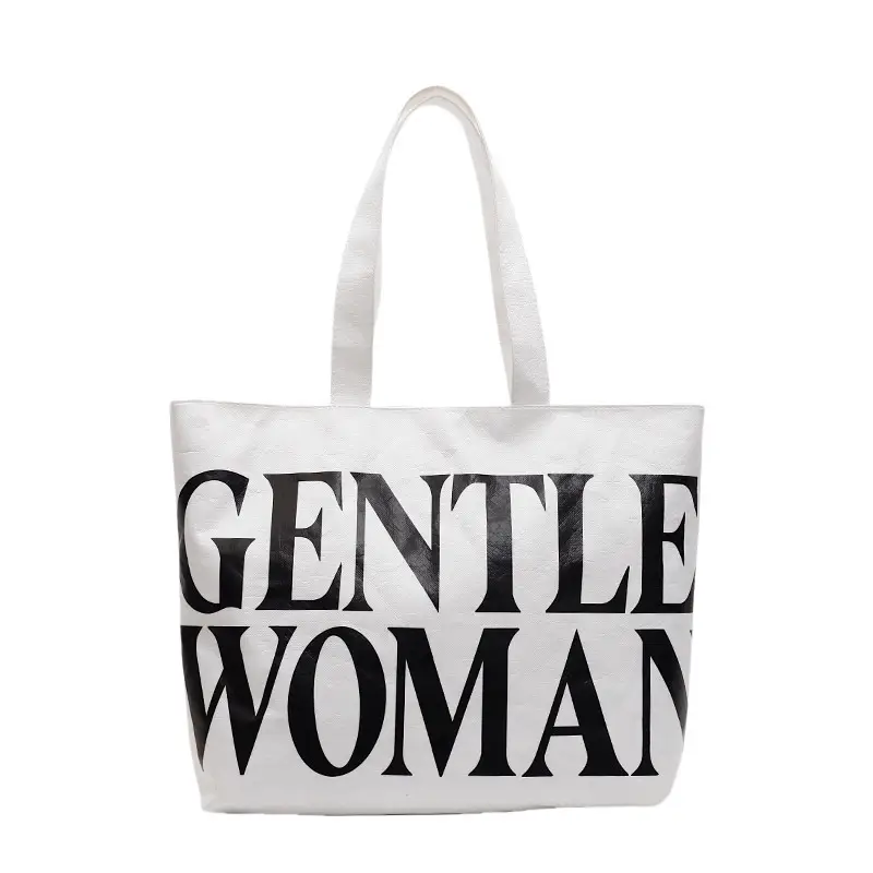 Gentle Woman Printed Large Capacity Tote Bag - Image 2
