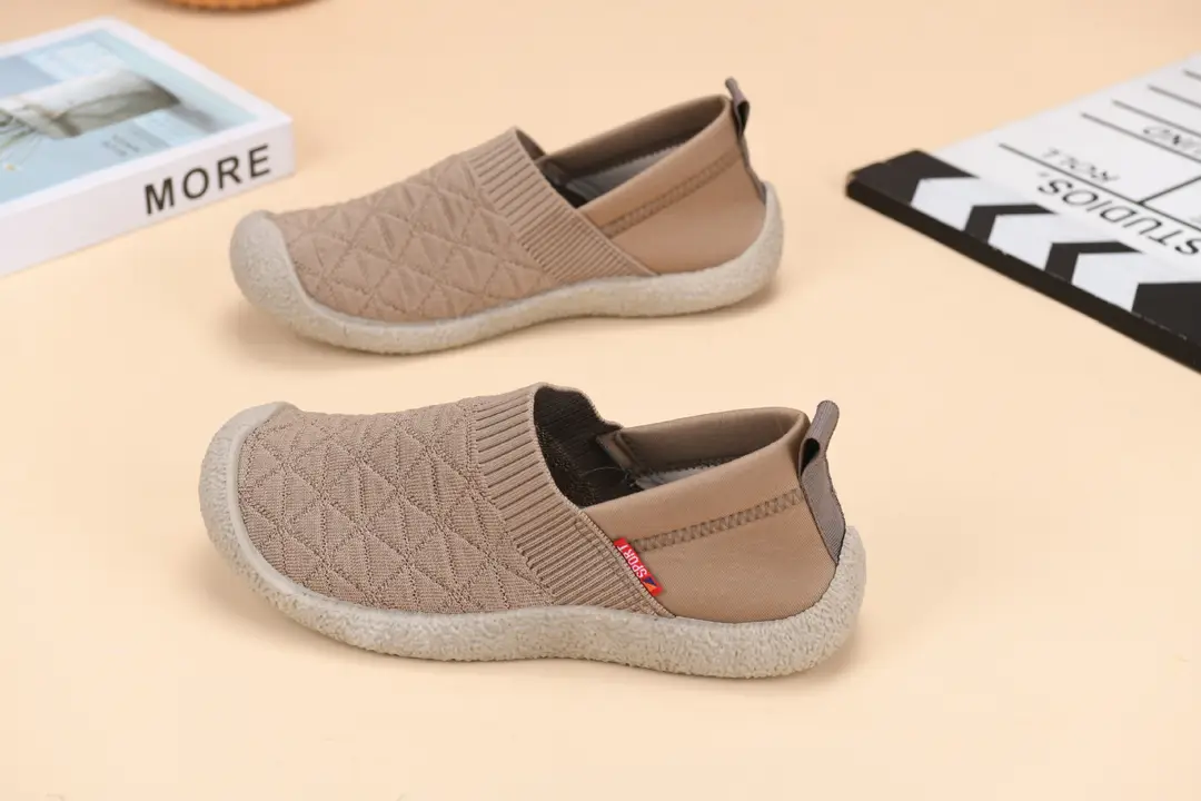Foreign Trade 2025 New Arrival Cloth Shoes Women's Spring and Autumn Casual Shoes All-match Fly-knit Shoes Slip-on Non-slip Breathable Mother Shoes — feature 41