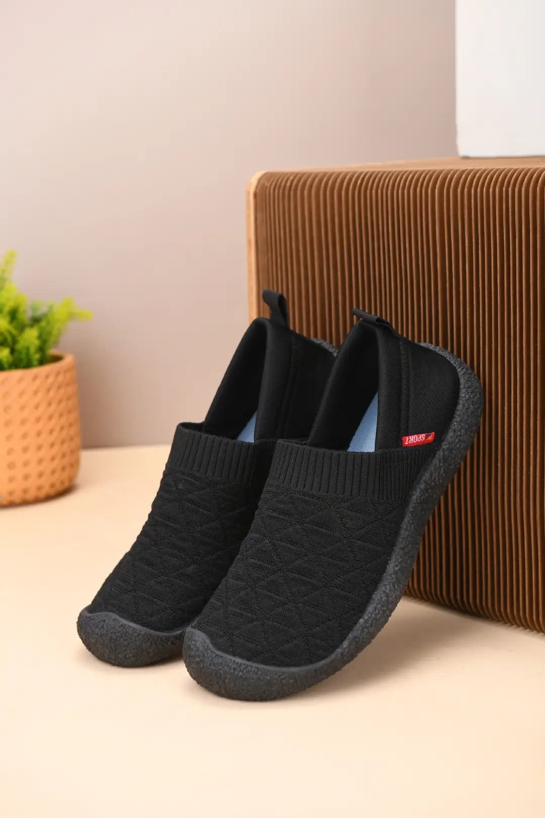 Foreign Trade 2025 New Arrival Cloth Shoes Women's Spring and Autumn Casual Shoes All-match Fly-knit Shoes Slip-on Non-slip Breathable Mother Shoes — feature 6