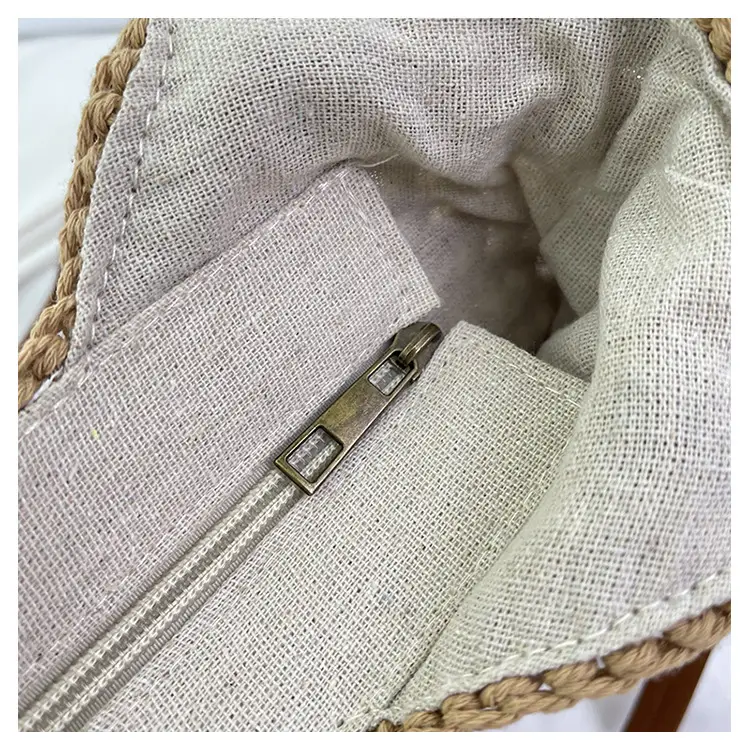 Women's Straw Woven Beach Bag Large Capacity Summer Commute — feature 23