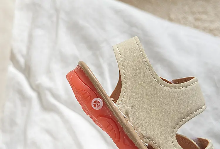 Baby Sandals Brown Non-Slip Soft Sole 6-12M — feature 14