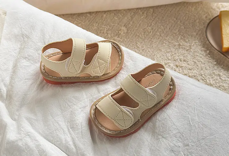 Baby Sandals Brown Non-Slip Soft Sole 6-12M — feature 7