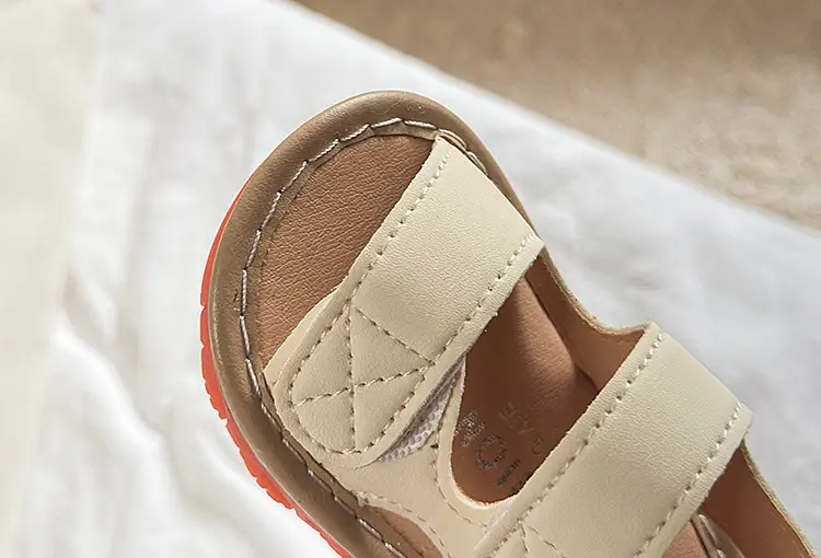 Baby Sandals Brown Non-Slip Soft Sole 6-12M — feature 9