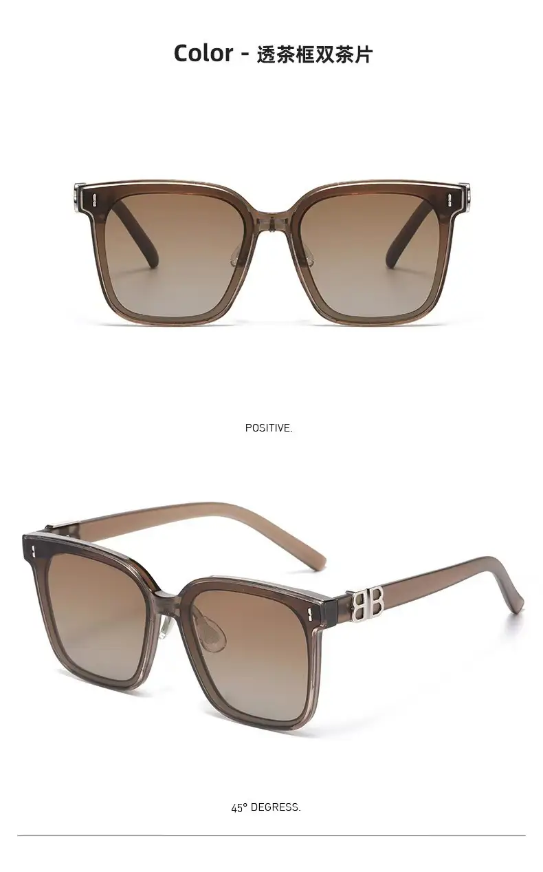 Men Black Silicone Sunglasses with Gold Logo — feature 13