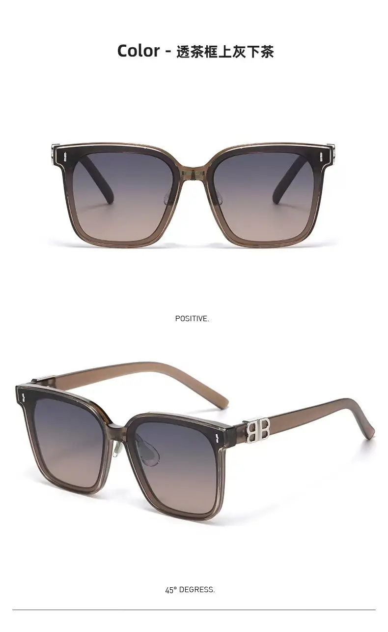 Men Black Silicone Sunglasses with Gold Logo — feature 15