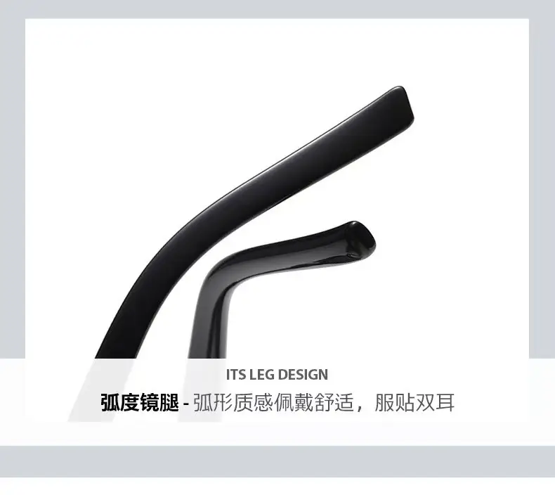 Men Black Silicone Sunglasses with Gold Logo — feature 9