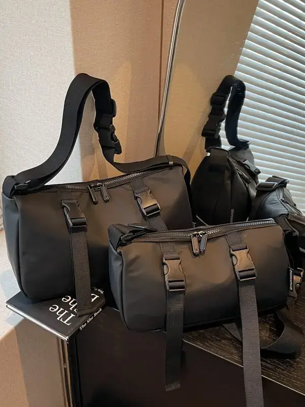 Women Crossbody Bag Black 2025 Fashion Large Capacity - Image 7