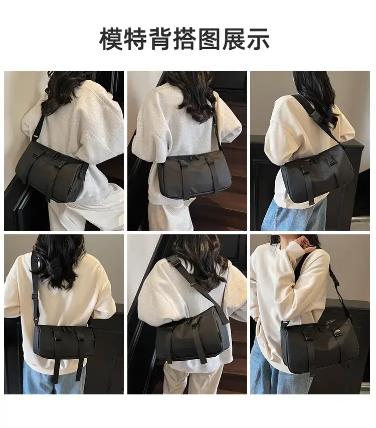 Women Crossbody Bag Black 2025 Fashion Large Capacity — feature 10
