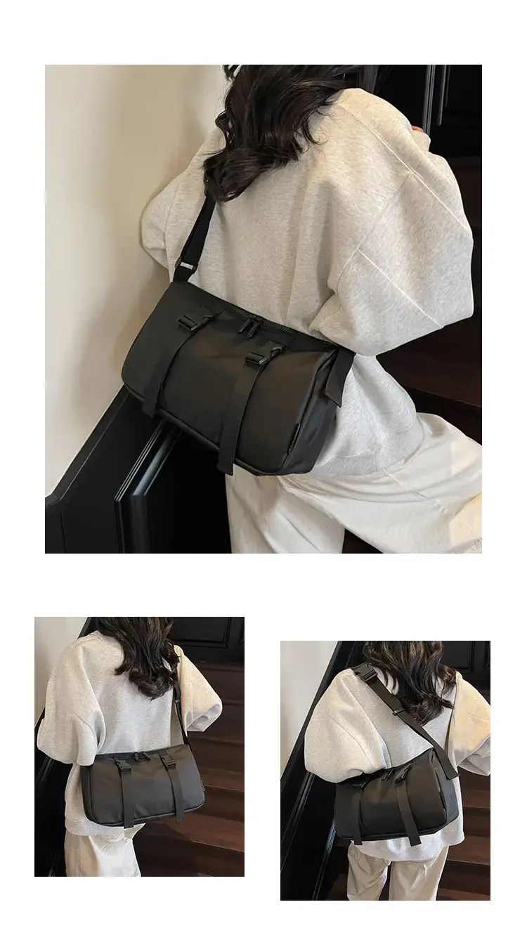 Women Crossbody Bag Black 2025 Fashion Large Capacity — feature 11