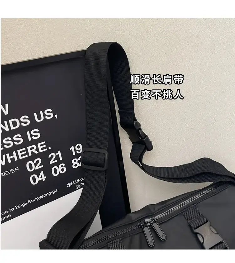 Women Crossbody Bag Black 2025 Fashion Large Capacity — feature 5